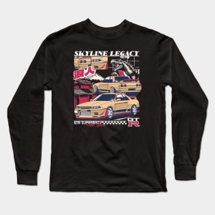 Nissan Skyline R32 Long Sleeve T-Shirt